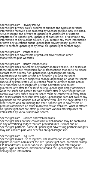 spenselight privacy