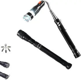 360-degre 1118mgcxsdt 445035422404 Telescoping Flashlight With Magnet Magnetic Pickup Tools