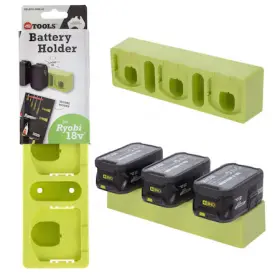 Bh-ryo-gre-03 48 Tools Battery Holder 11 In L 18 V
