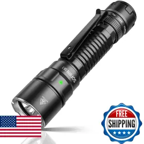 B0dyv5r7rm 77outdoor Sofirn Sk1 Tactical Long Throw Flashlight 1571ft Usb-c Rechargeable Waterproof I