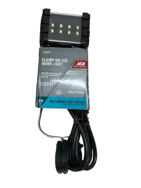 3433687 Ace New Clamp-on Led Work Light 400 Lumen
