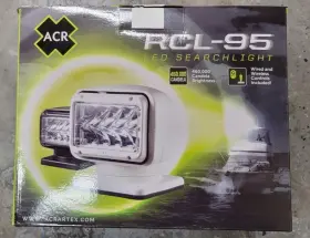 Rcl-95 Acr Electronics 791659019580 White Led Search Light With Wired/wireless Unused Open Box