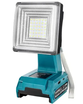 Bs-15w-101 Adisipsoarin Cordless Led Work Light For Bosch 18v Battery 25w Floodlight With Usb-a&