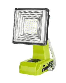 Yx-15w-101 Adisipsoarin Cordless Led Work Light For Ryobi 18v Battery 25w Floodlight W... Fast Ship