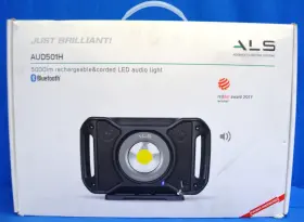 Aud501h Advanced Lighting Systems 970878000218 Als 10 Volt Black Audio Work Light Mpn