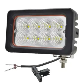 Agp-040-009 Agp.1978 40w Rectangular Led Work Light 12v Tractor Cab Rear Lamp Bulb