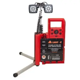 Al2-95-35 Air Systems Intl Portable Area Light 12vdc 9500 Lm