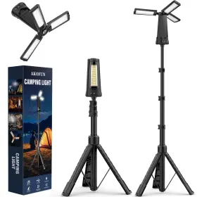 Cy300b Akofun 15000 Mah Rechargeable Camping Light With Stand Cordless Work 3 L