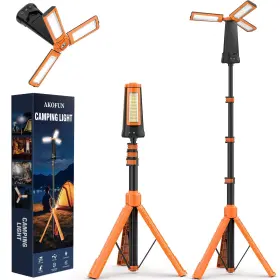 Cy300o Akofun Rechargeable Camping Light With Stand 15000 Mah Cordless Work 3 Le