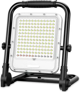 Tg05-400 Akofun 400w Rechargeable Led Work Light With Stand 42000lm Waterproof Flood
