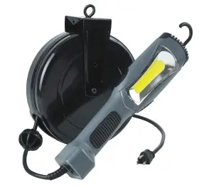 5030am Alert 040082430791 Proreel Retractable Cord Reel With Led Work Light 30ft - 16/3 Sjtow Task