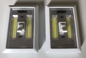 Neb-wlt-0010 Alliance Consumer Group Nebo Flipit 400 Lumen Wireless Led Light Switch 2-pack