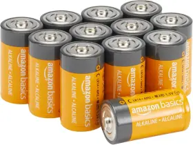 Lr14 Amazon Basics 841710106701 12-pack C Cell Alkaline All-purpose 12 Count C/lr14