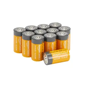 Lr14 Amazon Basics 841710157222 C Cell Alkaline All-purpose Batteries 1.5 12 Count C/lr14