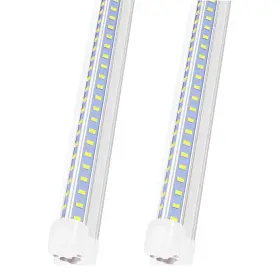 7000lm.4 Aqiquut 764773669818 Led Lights 4ft Light 6500k Daylight 50w Foot Clear Co