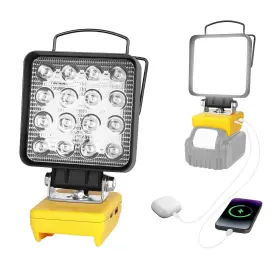 Ny-16l Assimilans Cordless Work Light Compatible With Dewalt 20v Battery - 48w Portable Tool Li