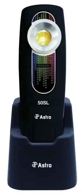 50sl Astro Pneumatic Tools Sunlight 400 Lumen Rechargeable Color Match Light