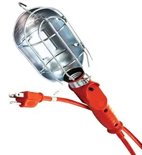 Atd 663126800758 Tools 80075 Incandescent Utility Light With 25ft Cord