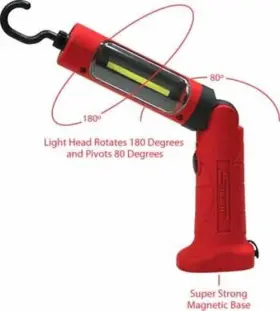 Atd 789611033576 Mechanics Led Cordless Rechargeable Battery Work Strip Lamp Light Worklight