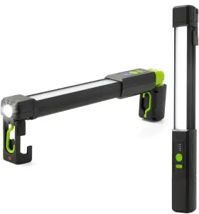 Am17-25wl38-1 Autofield Magnetic Work Light 1500lm Led Bar With Hooks 4400mah Rechargable Fla