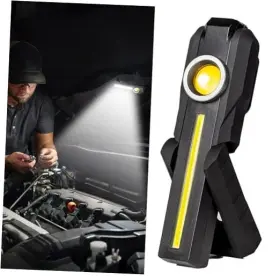19u06828 Autoxbert 1500lm Led Work Light Rechargeable Flashlights With Magnetic Base