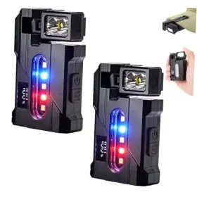 Autumncolor 778083650053 G5 Edc Flashlight Rechargeable 400 Lumens Dual Light Super Bright Mini 2pcs