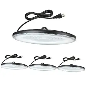 200w Babis 799513770974 Led High Bay Lights 4 Pack 6000k Daylight Ufo Fixture 5ft