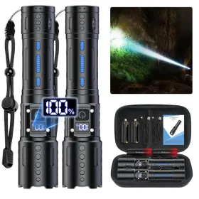 B0d56m3vkm Banral Flashlights High Lumens Rechargeable - Super Bright Tactical Led Flash