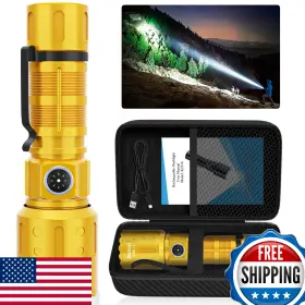 B0dj97mnbr Banral Rechargeable Flashlight 1500m Super Bright High Lumens Led Tactical
