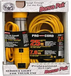 Sl-920c Bayco 017398101691 Bonus Kit With 13w Fluorescent Work Light And 25ft Extension Cord