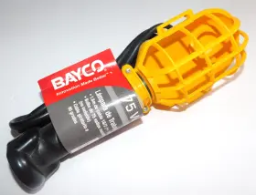 Bayco 017398346047 75 Watt Work Light With 6 Ft Cord 90 Degree Swivel
