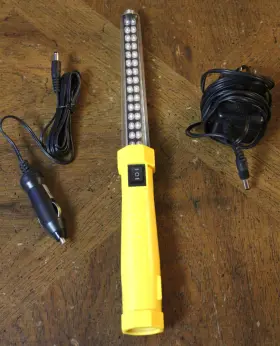 Flr-2134 Bayco 2 In 1 Led Work Spot Shop Mechanic Rechargeable Light Chargers Magnetic