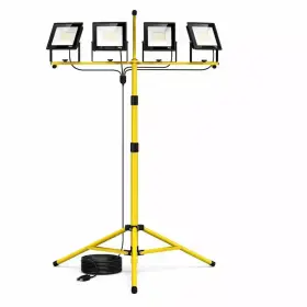 Beambox 445000377395 28000 Lumens 4-head Led Work Light 110v Plug-in Adjustable Foldable Tripod 16
