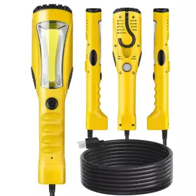 Beambox 445047594557 120 Volt Led Work Light 18w Yellow Handheld Trouble With 25 Ft. Cord And S