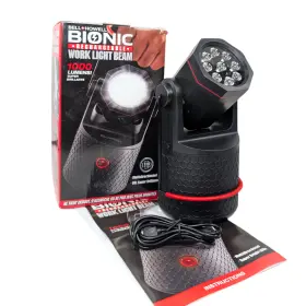 Bell And Howell 080313086670 Nib Bionic Rechargeable Work Light Beam 1000 Lumens Shop Camp Rv