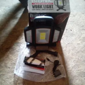 Bell Howell 445040496421 Bionic Worklight 1500 Lumens Super Bright Led Portable Heavy-duty Multi-directio
