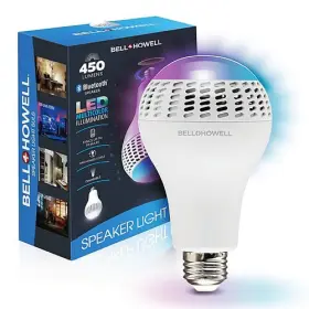 6143 Bell & Howell And Rgb 450 Lumens Speaker Light Bulb