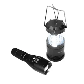 Bell Howell 711181034875 Taclight 40x High Performance Ultra-bright Led Flashlight And Lantern Combo Pack