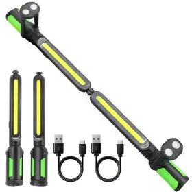 4400 Bibivis Ia58 M7c 2400 Lm Work Light Mah Underhood Magnetic Mechanic Bar With Hooks