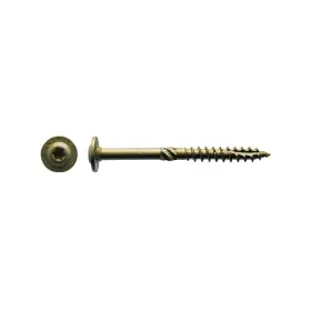 1ctx153 Big Timber 15 X 3 Inch Bronze T-30 Lag Screw 100/bucket 5lb