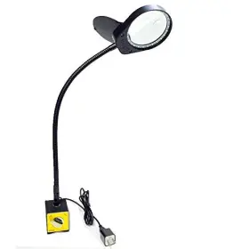032mf Binfu Led Magnifying Lamp With Magnetic Base Transformer 110v Us Plug
