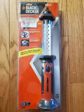 Black Decker 617977260018 And Bright Bar Corded/cordless Rechargeable 28 Leds