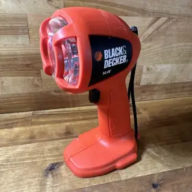 Fsl144 Black Decker And Firestorm 14.4v Cordless Work Light Flashlight Tested