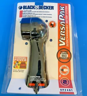 Vp240t Black Decker Vp220t New And Versapak Interchangeable Battery System Utility Light
