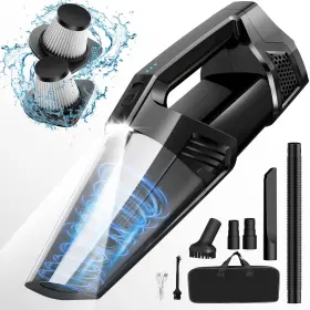 Lt-114 Blestan 977254901060 Handheld Vacuum Cordless Car Portable With Led Light High Power Sucti