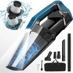 Blestan 977254902951 Handheld Vacuum Cordless Car Portable With Led Light High Power Sucti