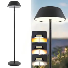 Bobcat Lighting 689176555721 Outdoor Solar Powered Floor Lamp For Patios Decks Living Spaces Re