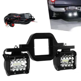El-1013 Bomling 4 Inch Hitch Led Work Lights With Harness And 2.5 Tow Mount Bracket