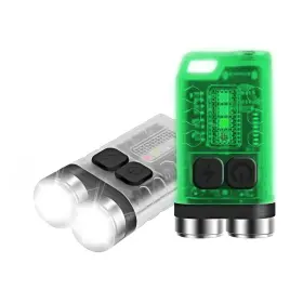 B0bj26m1y5 Boruit V3 Mini Powerful Keychain Flashlights Red Uv Blue Lighthigh Lumens 900lm