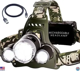 B0bwfc33s8 Brand Tdc Head Lamp Led Rechargeable Super Bright - Usb-c Headlamp For Adults